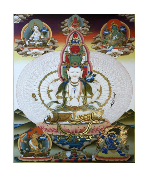 Thousand-Armed Avalokiteshvara Thousand-Armed Avalokiteshvara