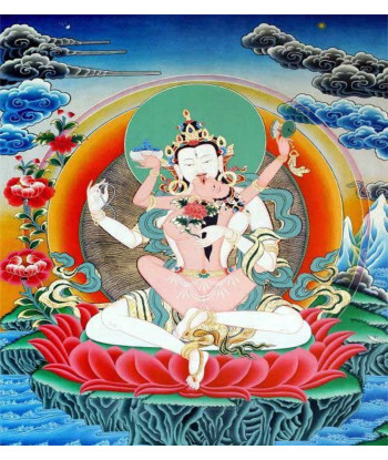 Sambhogakaya Yab Yum Thanka
