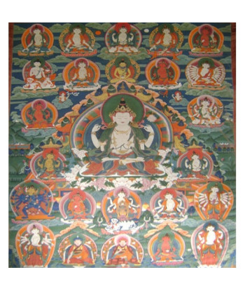 Chenrezig (Avalokiteshvara) Thanka