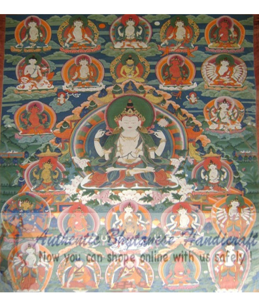 Chenrezig (Avalokiteshvara) Thanka Chenrezig (Avalokiteshvara) Thanka