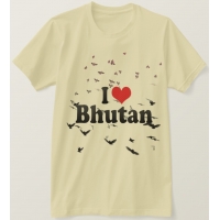 Bhutan love t-shirts