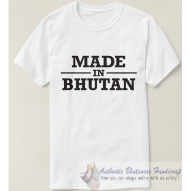 Made in Bhutan t-shirts