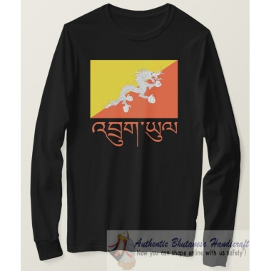 Bhutan flag t-shirts
