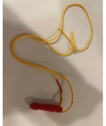 Phallus pendent necklace from Bhutan