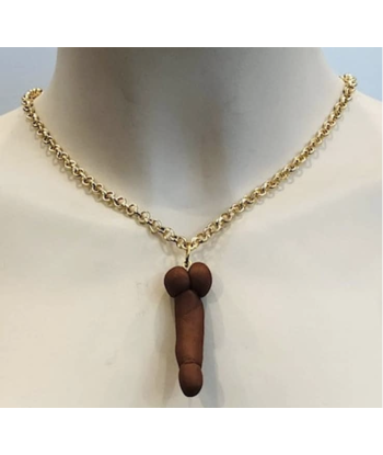 Phallus pendent necklace from Bhutan